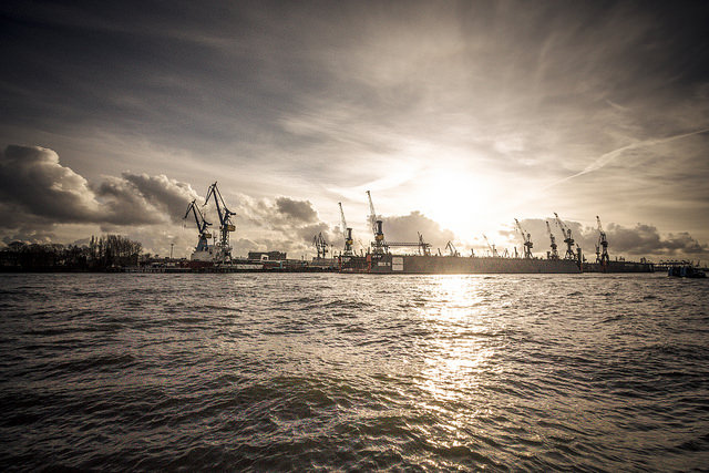 Sonnenplätze an der Elbe