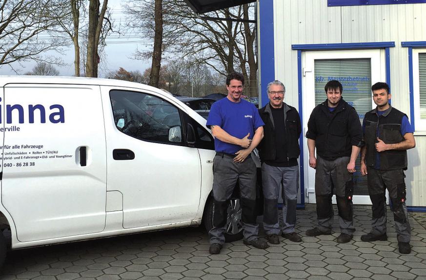 Generationenwechsel bei KfzWerkstatt Kalinna Kloenschnack