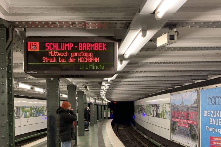 Stunden Streik Bei Der Hochbahn Kloenschnack