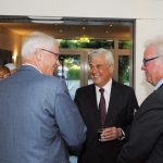 Ausgelassene Stimmung bei Gästen und Rednern