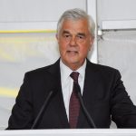 Senator Frank Horch bei seiner Landrede