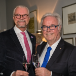 Die Gastgeber Jost Deitmar und Klaus Schümann