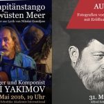 Gleich zwei besondere Veranstaltungen an einem Tag: Ein poetisches Musiktheater zur Lyrik von Nikolaj Gumiljow und eine Fotoausstellung.