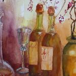 Aquarell der Hofmaler