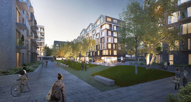 Hamburger Architektenbüro gewinnt Wettbewerb für neue Wohnungen in Ottensen. Foto: Quantum