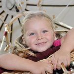 Mit dem Helium gefüllten Heißluftballon