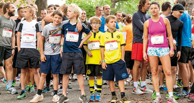 Auch Kinder können an dem Benefizlauf teilnehmen. Für sie gibt es dieses Jahr eine eigene Strecke.