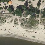 Blankenese Campingplatz, von oben