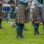 Dudelsackkapelle bei der British Flair. Foto: Tino Trapiel