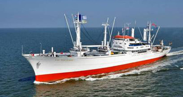 Hamburger Museumsschiff Cap San Diego reist nach Helgoland. Foto: Hero Lang