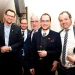 Dirk-Peter Lühr, Lutz Westermann, Marc Lühr, Jan-Hendrik Lühr, Olaf Philippi, Enrico Casini und Anne-Marie Schlag