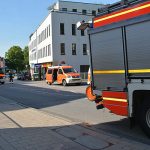 PKW-Brand in Tiefgarage