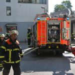 PKW-Brand in Tiefgarage