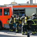 PKW-Brand in Tiefgarage