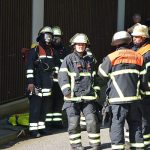 PKW-Brand in Tiefgarage