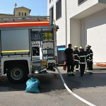 PKW-Brand in Tiefgarage