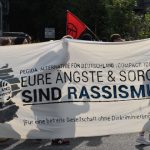 Circa 280 Demonstranten nahmen am Protestzug teil