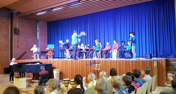 Die "Orchesternäschen" der Elbkinder Grundschule