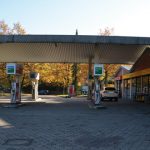 Die Esso-Tankstelle an der Elbchaussee (Foto: Klönschnack)