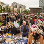 Der Flohmarkt auf dem Spielbudenplatz (Foto: Spielbudenpatz)