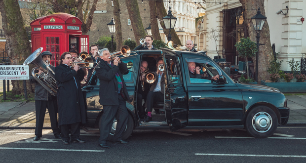 Das London Brass Ensemble (Foto: Daniel Bissill)