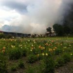 Türen und Fenster sollten aufgrund des Rauchs geschlossen bleiben