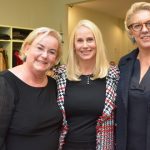Katrin Weißbrod, Pia David und Markt 26-Inhaberin Birgit Euler-Engelhardt