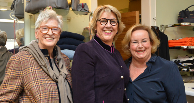 Inhaberin Birgit Euler-Engelhardt (Mitte) mit ihren beiden Mitarbeiterinnen