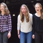 Ich erhebe meine Stimme - Das Musikprofil arbeitet am stummen Musiktheaterstück. Foto: STS Blankenese