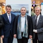 Zur Ausstellungseröffnung kam auch Dietrich Wersich, Erster Vorsitzender der Hamburgischen Bürgerschaft und Sprecher für Kultur der CDU-Fraktion