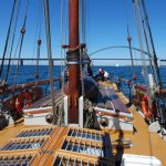 Gloria segelt nach Fehmarnsund