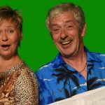 Sabine Misiorny und Tom Möller spielen