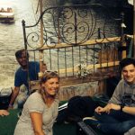 Michael Oehmcke, Ann-Katrin Kraus und Armin Möller während der Aktion 