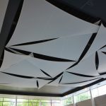 Die neue Decke des Hallenbads