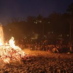Osterfeuer 2014 am Knüll in Blankenese (Foto: ACHAZ REUSS)