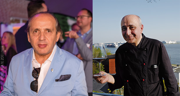 Gastronom Nicola Rossi (rechts) geht, Architekt Hadi Teherani kommt