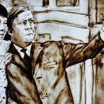 Loki und Helmut Schmidt aus Sand Foto: Die Flut GmbH Co KG