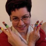 Kinderbuchautorin Yvonne Hergane