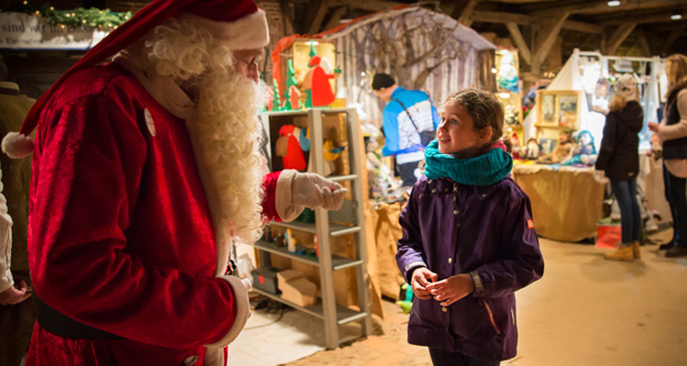 Weihnachtliche Stimmung am Kiekeberg (Foto: FLMK)
