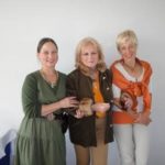 von li.: Dagmar Margotsdotter-Fricke, Prinzessin Beatriz von Hohenlohe, Uschi Madeisky