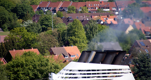 Luftverschmutzung durch Abgase (Foto: NABU-K.Ludwig)