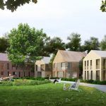 Groß Flottbek, Neue Wohnungen, Dorfschule Röbbek