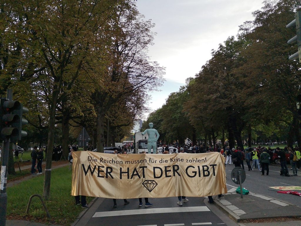 Demo in Hamburg