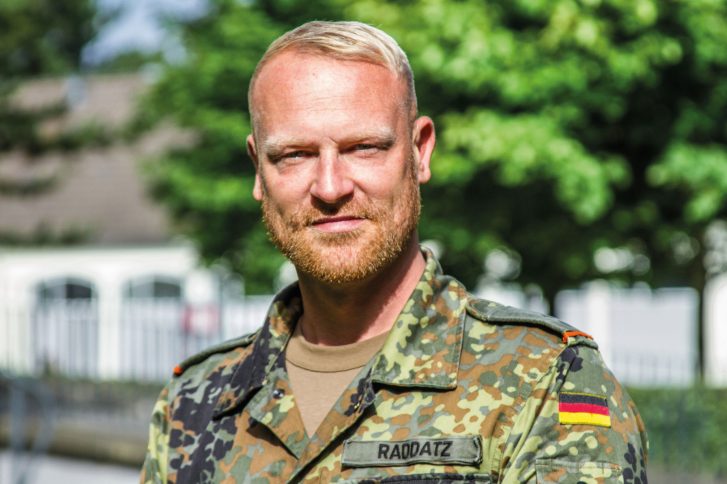 Norman Raddatz ist Oberleutnant der Bundeswehr - Porträt