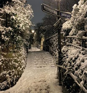 Winter im Treppenviertel