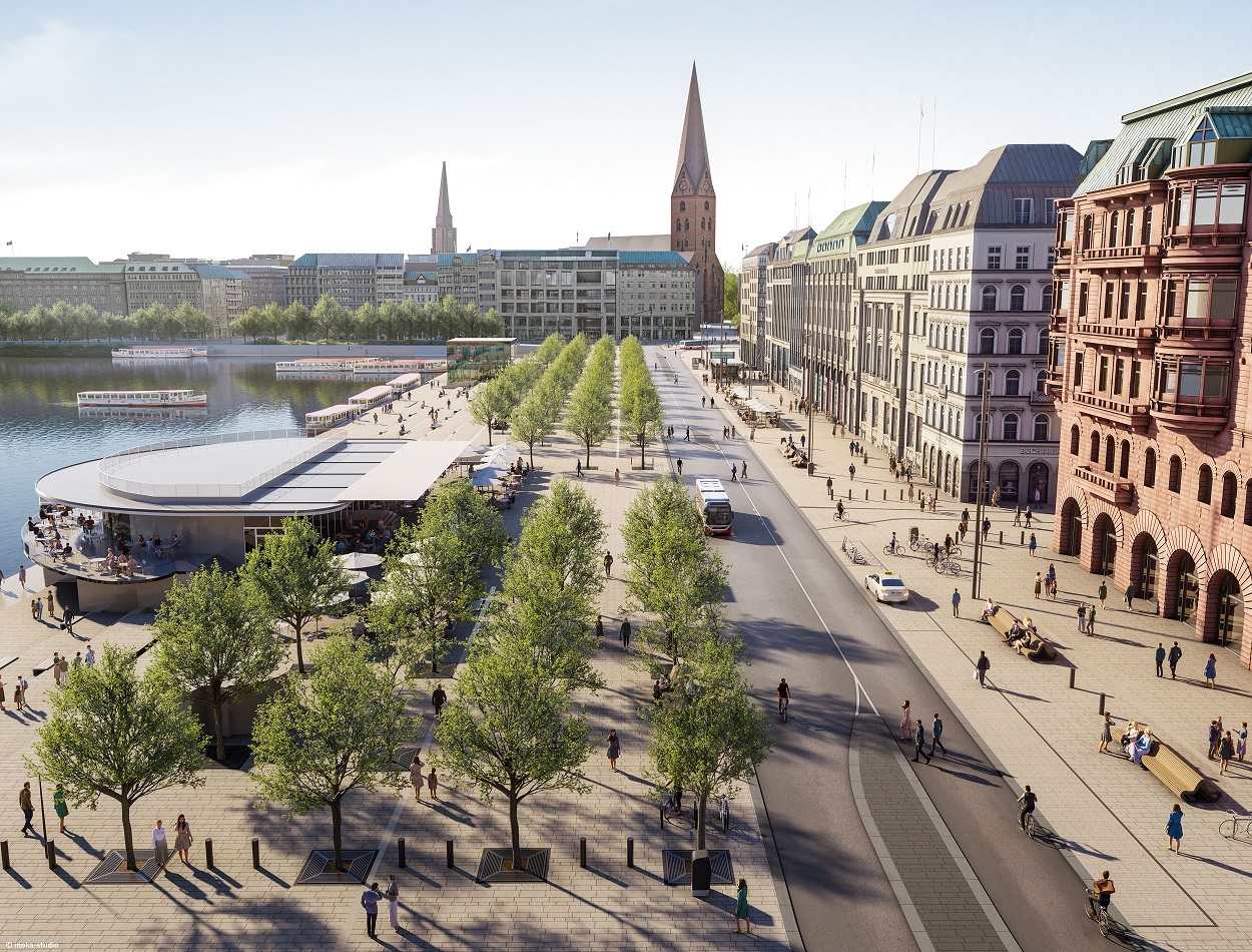 Wie soll der Jungfernstieg aussehen? Kloenschnack