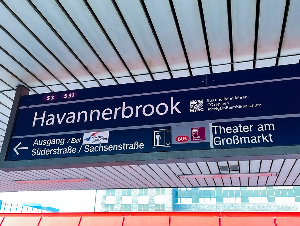 Auch Hammerbrook heißt nun etwas anders... // Foto: hvv