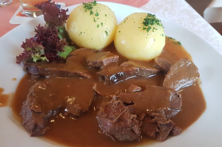 Wildfleisch Braten