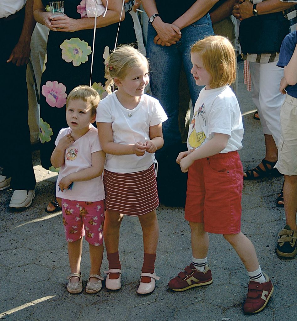 Kinder beim Sommerfest