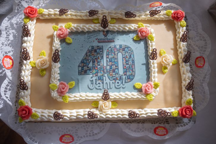 Torte 40 Jahre Klönschnack